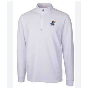 Vansport Performance Kansas Jayhawks 1/4 Zip Pullover Jacket 2X Golf Athletic